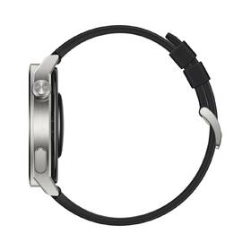 Inteligentné hodinky Huawei Watch GT 3 Pro 46 mm - Light Titanium Case + Black Fluoroelastomer Strap 

 obrázok produktu 5 z 6