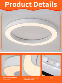 LED stropné svietidlo IMMAX NEO PASTEL SLIM SMART 95 x 7cm, 68W Zigbee 3.0, TUYA biele

 obrázok produktu 4 z 10