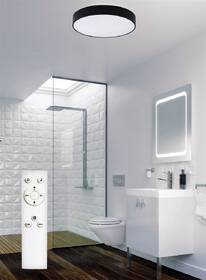 LED stropné svietidlo Top Light Petal 50C RC, s diaľkovým ovládačom, 48W, 4800lm, stmievanie, pamäť, priemer 48cm čierne

 obrázok produktu 3 z 3