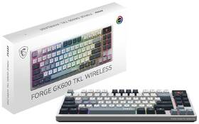 Klávesnica MSI FORGE GK600 TKL Wireless, CZ/SK sivá

 obrázok produktu 4 z 8