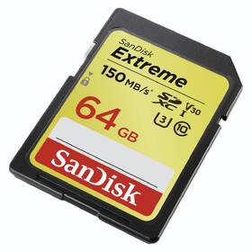 Pamäťová karta SANDISK 64GB UHS-I U3 (150R/60W) 

 obrázok produktu 1 z 3