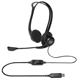 Headset Logitech 960 USB čierny

 obrázok produktu 1 z 4