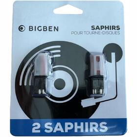 Gramofónová prenoska Bigben SAPHIRTDBLI, 2 ks čierna

 obrázok produktu 4 z 4