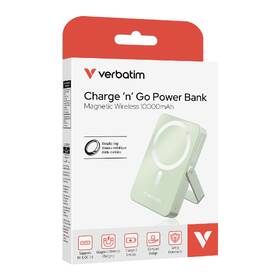 Powerbank Verbatim Charge 'n' Go so stojanom 10000 mAh zelený

 obrázok produktu 6 z 6