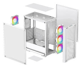 Case DeepCool CC560 MESH V2 biela

 obrázok produktu 10 z 11