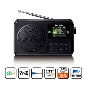 Rádioprijímač s DAB+ Lenco PDR-033BK čierny

 obrázok produktu 4 z 5