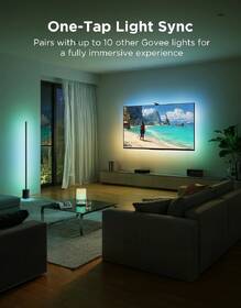 LED pásik Govee TV Backlight 3 Pro 55-65" RGBIC, 2,4m čierny

 obrázok produktu 6 z 6