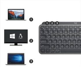 Klávesnica Logitech MX Keys Mini,  CZ/SK 

 obrázok produktu 5 z 9