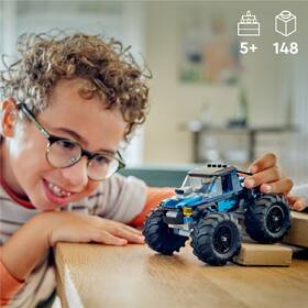 Stavebnica LEGO® City 60402 Modrý monster truck 

 obrázok produktu 5 z 8
