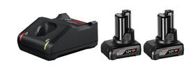 Set batérie a nabíjačky Bosch Professional 2x 12V 6.0 Ah + GAL 12V-40 

 obrázok produktu 1 z 3
