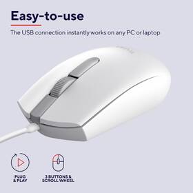 Myš Trust TM-101 ECO biela

 obrázok produktu 4 z 8