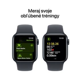 Inteligentné hodinky Apple GPS 40mm temne atramentový hliník - temne atramentový športový remienok - S/M 

 obrázok produktu 5 z 6