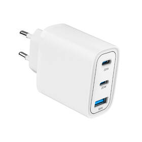 Nabíjačka do siete Mobile Origin 1x USB-A/2x USB-C GaN 40W biela

 obrázok produktu 3 z 11