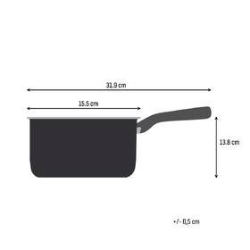 Rajnica Tefal E3282745, 14 cm nerez

 obrázok produktu 1 z 9