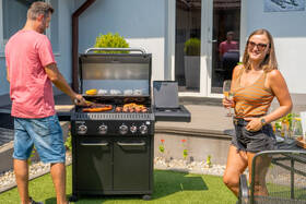 Gril záhradný plynový G21 GAH-BBQ4ALAB-BL Alabama Black BBQ Premium Line 

 obrázok produktu 15 z 16