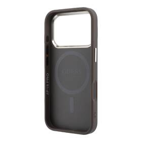 Kryt na mobil Guess 4G Gold Frame MagSafe na Apple iPhone 18 Pro hnedý

 obrázok produktu 4 z 6