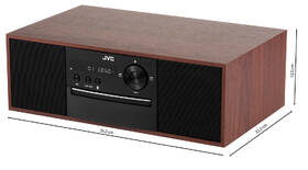 Mikro HiFi systém JVC RD-E761 čierny/hnedý

 obrázok produktu 3 z 13