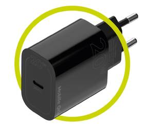 Nabíjačka do siete Mobile Origin PD20W MO11, 1x USB-C čierna

 obrázok produktu 7 z 12