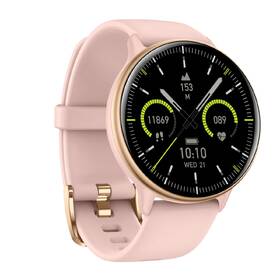 Inteligentné hodinky Carneo GTR Active HR+ ružové/zlaté

 obrázok produktu 3 z 6