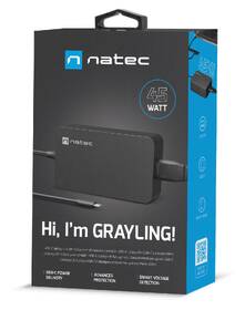 Sieťový adaptér Natec Grayling 45W USB-C čierny

 obrázok produktu 5 z 5