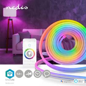 LED pásik Nedis SmartLife Full Color RGB, IP65, 32W, 5m 

 obrázok produktu 5 z 13