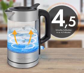 Rýchlovarná kanvica Profi Cook WKS 1229 G 

 obrázok produktu 5 z 11