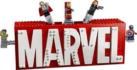 Stavebnica LEGO® Marvel 76313 Logo MARVEL a minifigúrky 

 obrázok produktu 1 z 8