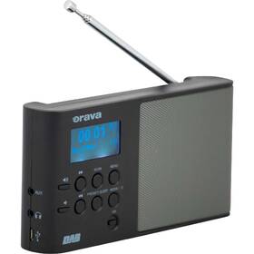 Rádioprijímač s DAB+ Orava DAB čierny

 obrázok produktu 1 z 6