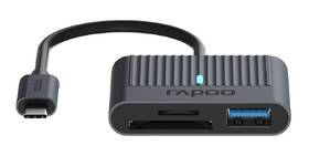 Redukcia Rapoo USB-C/USB-A, SD, Micro SD čierna

 obrázok produktu 2 z 4