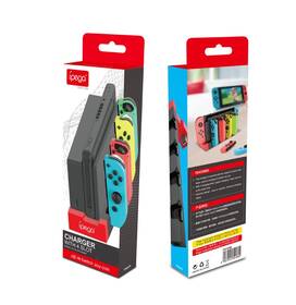 Dokovacia stanica iPega Charger Dock pre N-Switch a Joy-con čierna/biela

 obrázok produktu 4 z 4