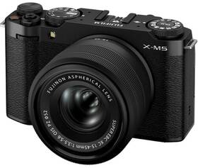 Digitálny fotoaparát Fujifilm X-M5 15-45 mm f/3.5-5.6 čierny

 obrázok produktu 1 z 9