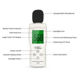 Detektor GVDA AS804 (bez batérie) 

 obrázok produktu 2 z 7