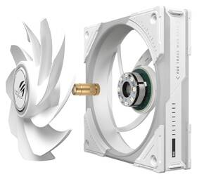 Ventilátor Asus ROG Eurux GR120 ARGB Reverse White Edition, 3 ks biely

 obrázok produktu 20 z 25