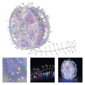 LED reťaz EMOS na cívce, nano, stříbrný, 14,4 m, venkovní i vnitřní, multicolor, časovač strieborný

 obrázok produktu 1 z 7