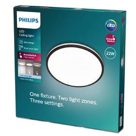 LED stropné svietidlo Philips Ozziet CL570, Slim, 22W, neutrálna biela čierne

 obrázok produktu 2 z 2