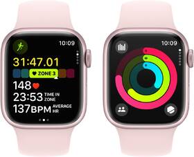 Inteligentné hodinky Apple GPS + Cellular 41mm puzdro zo ružového hliníka - svetlo ružový športový remienok - M/L 

 obrázok produktu 7 z 7