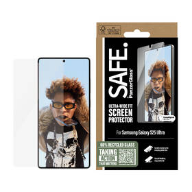 Tvrdené sklo PanzerGlass SAFE na Samsung Galaxy S25 Ultra s inštalačným rámčekom 

 obrázok produktu 4 z 11