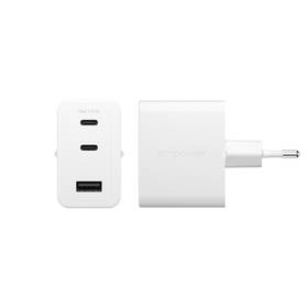 Nabíjačka do siete PanzerGlass empower Turbo GaN 70 W, 2x USB-C, 1x USB-A biela

 obrázok produktu 1 z 4