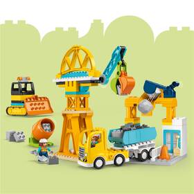 Stavebnica LEGO® DUPLO® 10476 Stavenisko a vozidlá 3 v 1 

 obrázok produktu 5 z 9