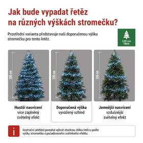 LED reťaz EMOS na cívce, nano, stříbrný, 9,6 m, venkovní i vnitřní, studená bílá, časovač strieborný

 obrázok produktu 5 z 7