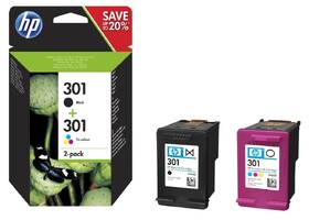 Cartridge HP 301, 190/165 strán - CMYK 

 obrázok produktu 1 z 5