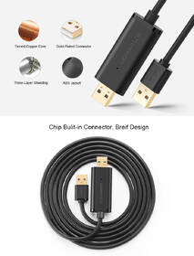 Kábel UGREEN USB 2.0, 2m čierny

 obrázok produktu 6 z 7