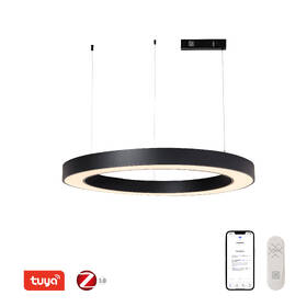 Závesné svietidlo IMMAX NEO PASTEL SLIM SMART, 95 cm, 68W, Zigbee 3.0, Tuya čierne

 obrázok produktu 2 z 5