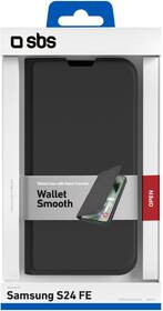 Puzdro na mobil flipové SBS Smooth na Samsung Galaxy S24 FE čierne

 obrázok produktu 2 z 2