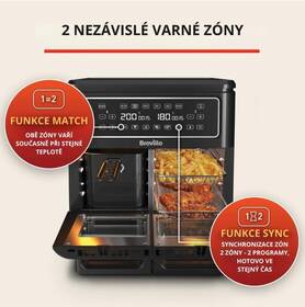 Fritéza teplovzdušná Breville VDF130X-01 čierna

 obrázok produktu 6 z 10