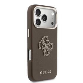 Kryt na mobil Guess PU Resin Logo na Apple iPhone 17 Pro Max hnedý

 obrázok produktu 3 z 6