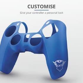 Obal Trust GXT 748 Controller Silicone Sleeve pre PS5 modré

 obrázok produktu 5 z 8