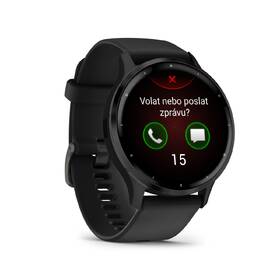 Inteligentné hodinky Garmin Venu 3 - Slate / Black Silicone Band 

 obrázok produktu 3 z 3