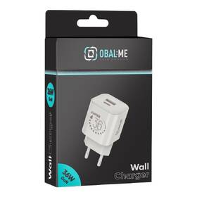 Nabíjačka do siete Obal:Me USB-A/USB-C GaN 36W biela

 obrázok produktu 4 z 5