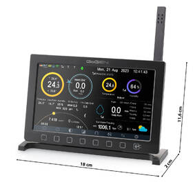 Meteorologická stanica GoGEN ME 7900 WiFi čierna

 obrázok produktu 1 z 8